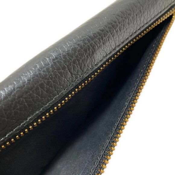 COACH -Black Leather Long Wallet 93-080625 - Picture 7 of 8
